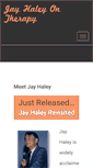 Mobile Screenshot of jay-haley-on-therapy.com